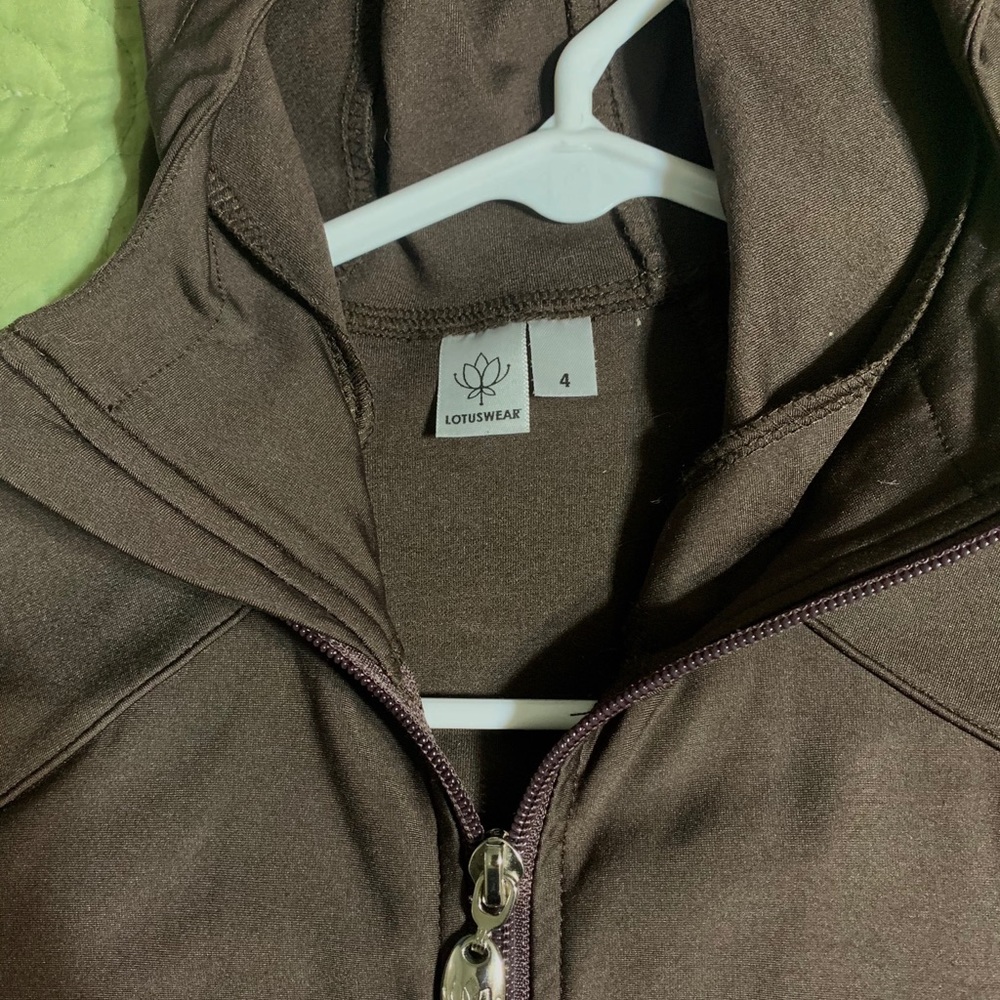 Lotus wear athletic jacket.